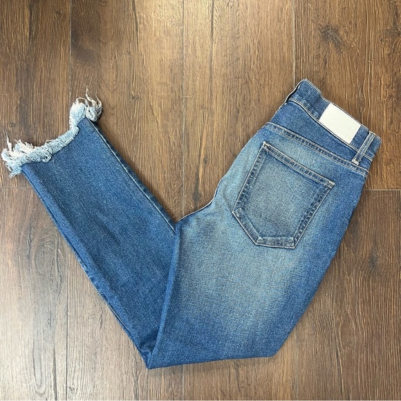 Pistola Monroe Split Raw Hem Skinny Jeans SZ 26/2 - Picture 1 of 7